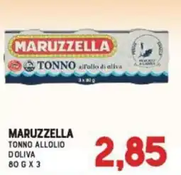 Gran Risparmio Maruzzella tonno all'olio d'oliva offerta