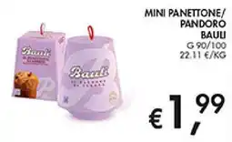 Coal Mini panettone/ pandoro bauli offerta
