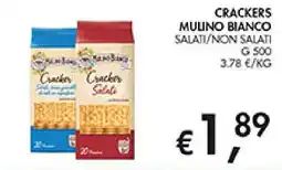 Coal Crackers Mulino Bianco offerta