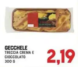 Gran Risparmio Gecchele treccia crema e cioccolato offerta