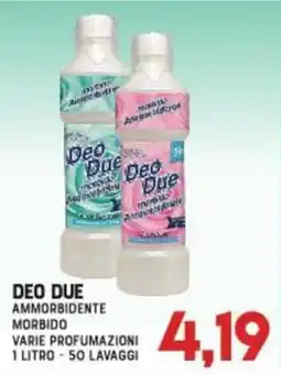 Gran Risparmio Deo Due ammorbidente morbido offerta