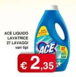 Orsini Market Ace liquido lavatrice offerta
