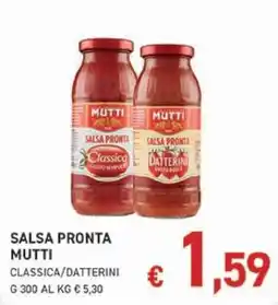 Coal Salsa Pronta Mutti offerta