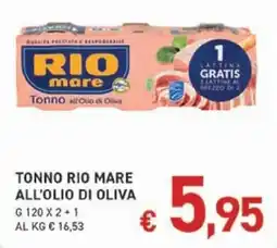 Coal Tonno Rio Mare all’olio di oliva offerta