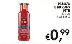 Coal Passata extra fine Petti offerta
