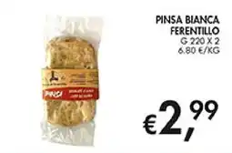 Coal Pinsa bianca Ferentillo offerta