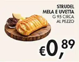 Coal Strudel mela e uvetta offerta