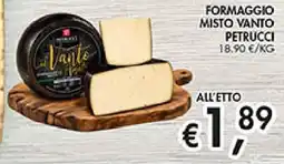 Coal Formaggio misto Vanto Petrucci offerta