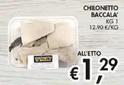 Coal Chiloneetto baccala' offerta