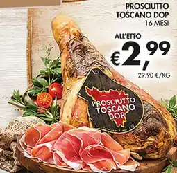 Coal Prosciutto Toscano DOP offerta