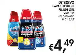 Coal Detersivo lavastoviglie Finish Gel offerta