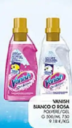 Coal Vanish bianco o rosa offerta
