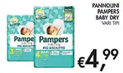 Coal Pannolini Pampers Baby Dry offerta