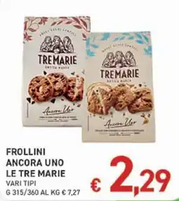 Coal Frollini ancora uno le tre marie offerta
