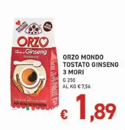 Coal Orzo Mondo Tostato Ginseng 3 Mori offerta