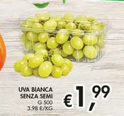 Superstore Coal Uva bianca senza semi offerta