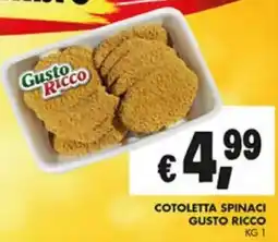 Superstore Coal Cotoletta spinaci gusto ricco offerta
