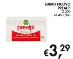 Superstore Coal Burro nuovo prealpi offerta