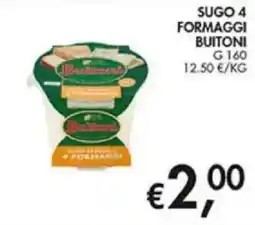 Superstore Coal Sugo 4 formaggi Buitoni offerta