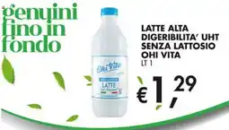 Superstore Coal Latte senza lattosio Ohì Vita offerta