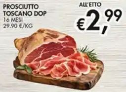 Superstore Coal Prosciutto Toscano DOP offerta