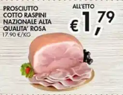 Superstore Coal Prosciutto cotto Raspi offerta