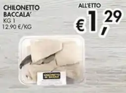 Superstore Coal Chilone tto baccala' offerta