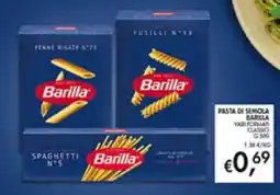 Superstore Coal Pasta di semola Barilla offerta