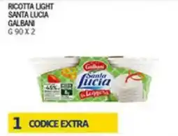 Superstore Coal Ricotta light Santa Lucia offerta