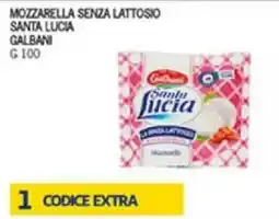 Superstore Coal Mozzarella senza lattosio Santa Lucia offerta