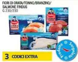 Superstore Coal Fiori di orata/tonno/branzino/salmone Findus offerta