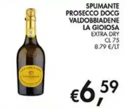 Superstore Coal Spumante Prosecco DOCG Valdobbiadene La Gioiosa offerta