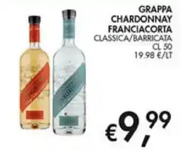 Superstore Coal Grappa Chardonnay Franciacorta offerta