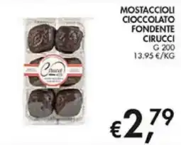 Superstore Coal Mostaccioli cioccolato fondente Cirucci offerta
