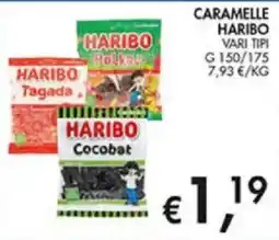 Superstore Coal Caramelle Haribo vari tipi offerta