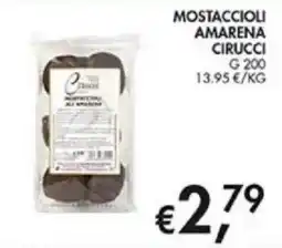 Superstore Coal Mostaccioli amarena Cirucci offerta