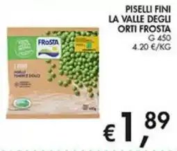 Superstore Coal Piselli fini la valle degli orti frosta offerta