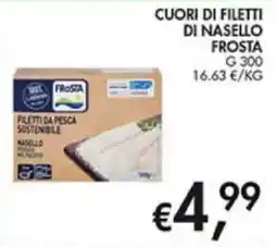 Superstore Coal Cuori di filetti di nasello Frost offerta