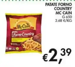 Superstore Coal Patate forno country McCain offerta