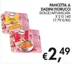 Superstore Coal Pancetta a dadini Fiorucci offerta