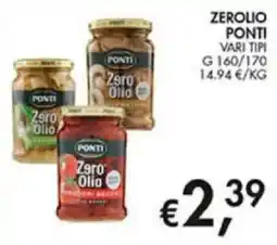 Superstore Coal Zero Olio Ponti offerta