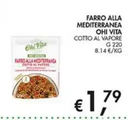 Superstore Coal Farro alla mediterranea Ohì Vita offerta