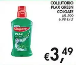 Superstore Coal Collutorio Plax Green Colgate offerta