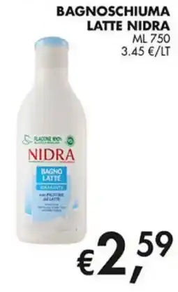 Superstore Coal Bagnoschiuma latte Nidra offerta