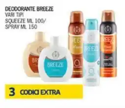 Superstore Coal Deodorante Breeze offerta