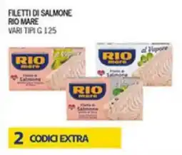 Superstore Coal Filetti di salmone Rio Mare offerta