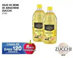 Esselunga Olio di semi di arachide Zucchi offerta