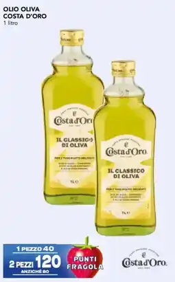 Esselunga Olio oliva Costa d'Oro offerta
