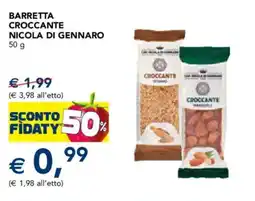 Esselunga Barretta croccante Nicola di Gennaro offerta