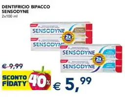 Esselunga Dentifricio bipacco Sensodyne offerta